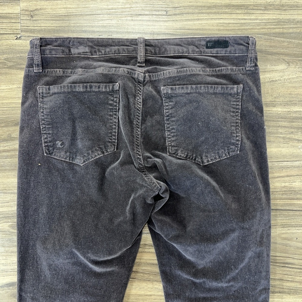 KUT from the Kloth Pants Womens 6P Brown Diana Ankle Skinny Corduroy - Picture 5 of 5